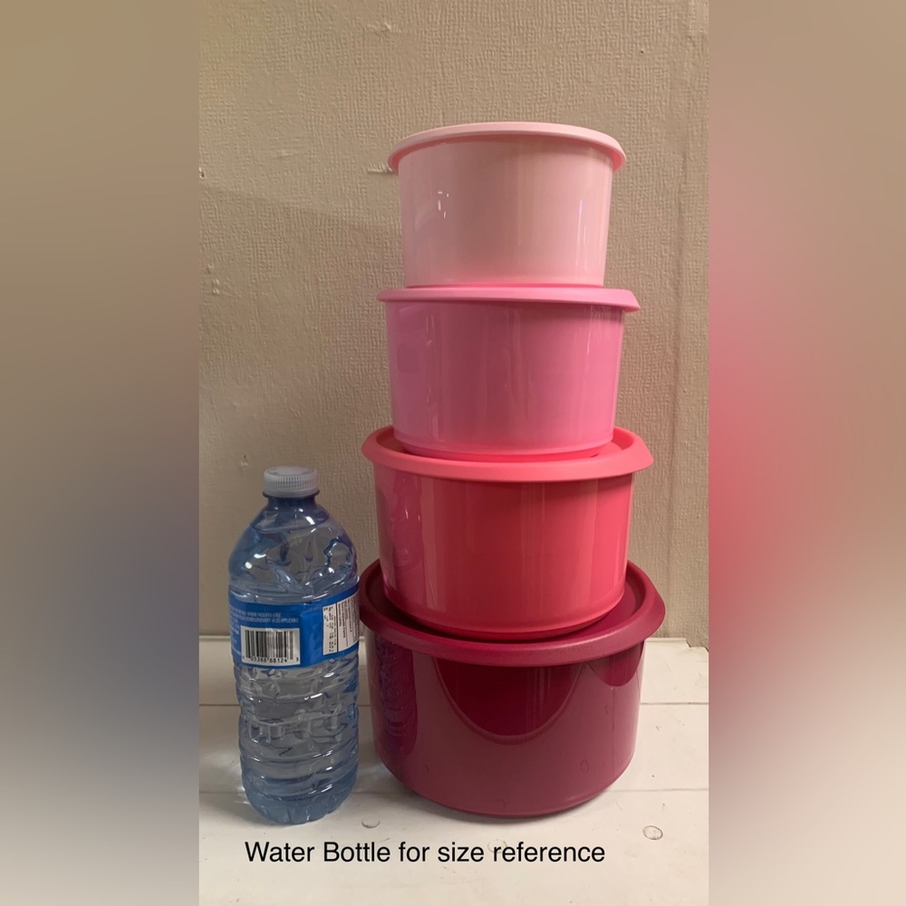 Tupperware One Touch Topper Canister Set - Picture 5 of 6